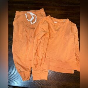 Dream Big Little Co - Orange Kids Set -2/3T